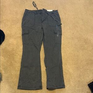 Women’s Gray Cargo Pants